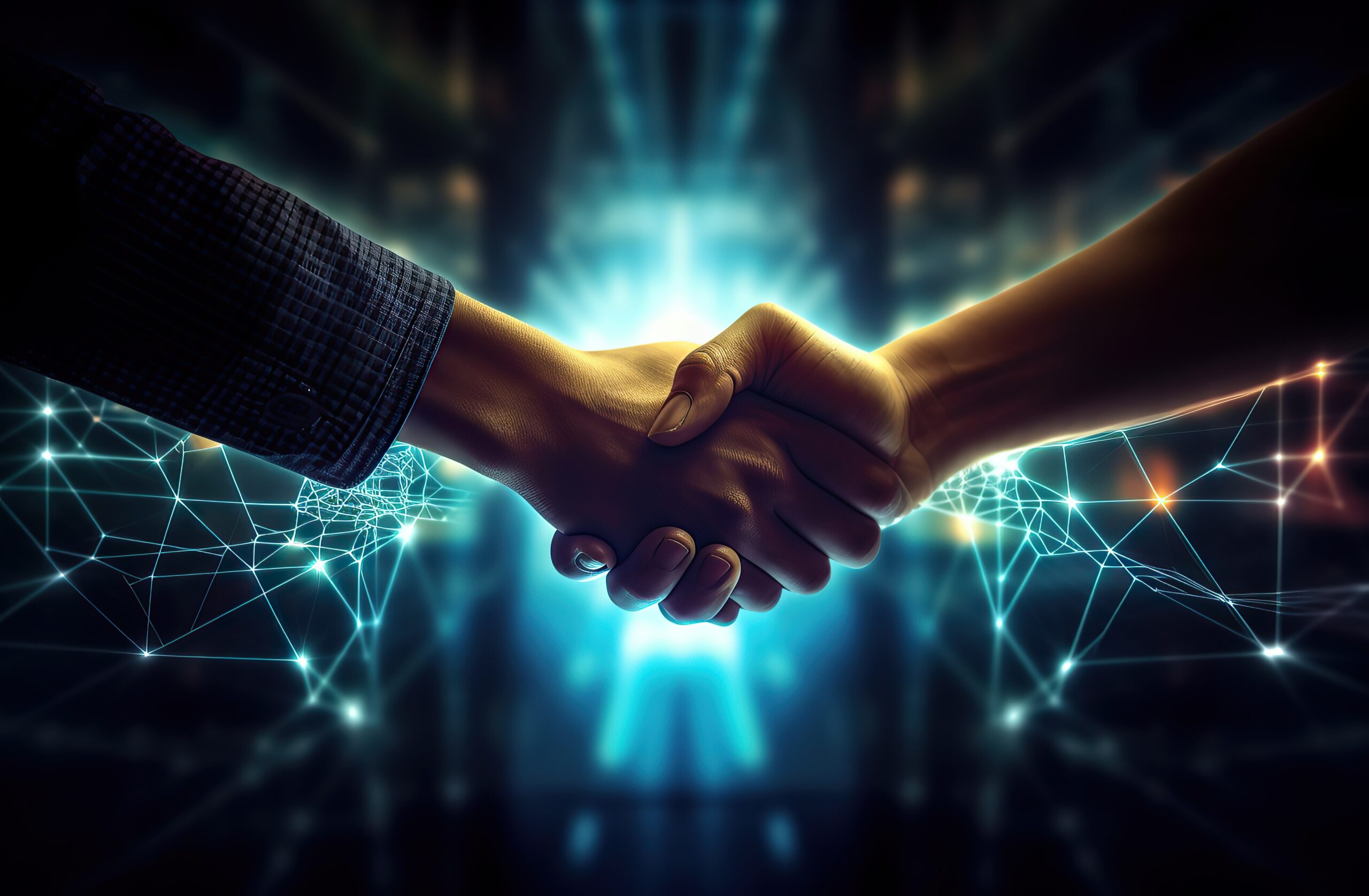 Man touching a web marketing concept